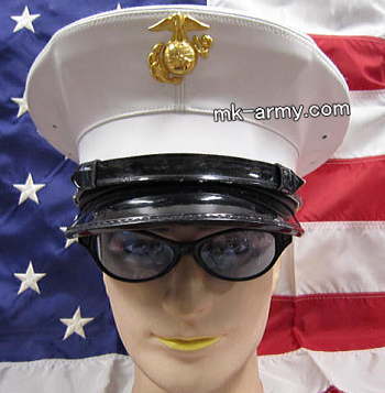 米軍放出品・USMCブルードレス下士官用制帽