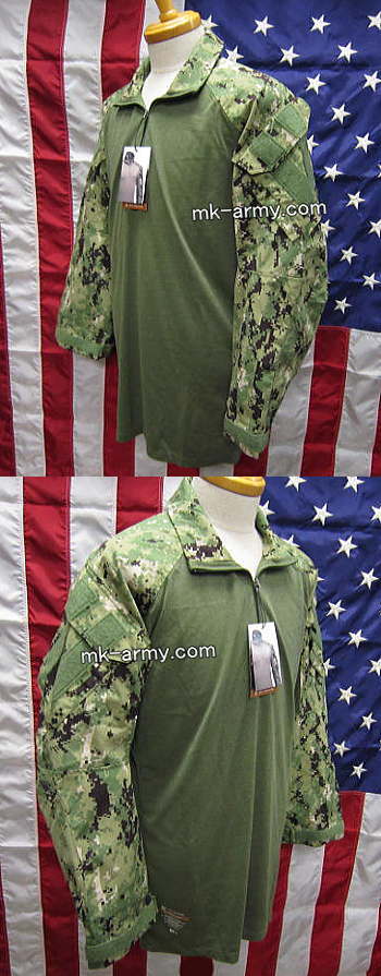 米軍放出品・タイプ3コンバットシャツ袖詰め