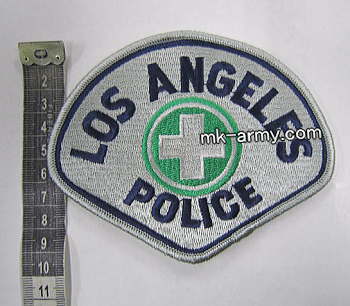 LAPD パッチセット トラフィック 交通 白バイ ロサンゼルス市警