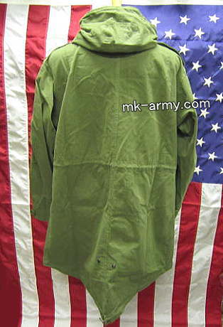 米軍放出品・U.S.ARMYのM1951モッズコート(オリジナルライナー付き)