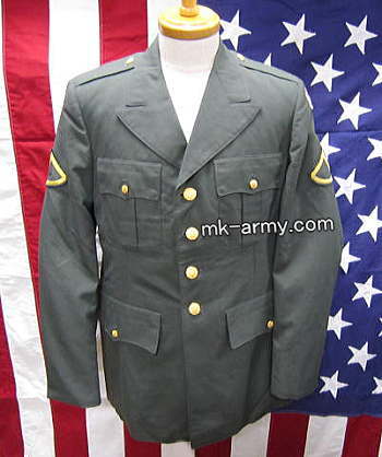 米軍放出品・U.S.ARMYグリーンドレス下士官用制服(AG-344)