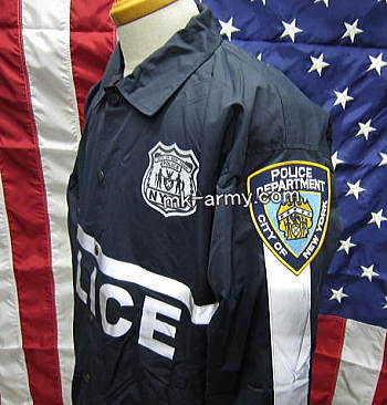ニューヨーク市警・レイドジャケット(パッチ付き)